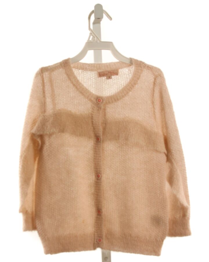 LOUISE MISHA  IVORY    CARDIGAN WITH RUFFLE