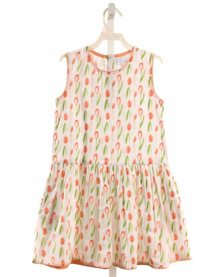 DEAR GEORGIE  PINK  FLORAL  DRESS