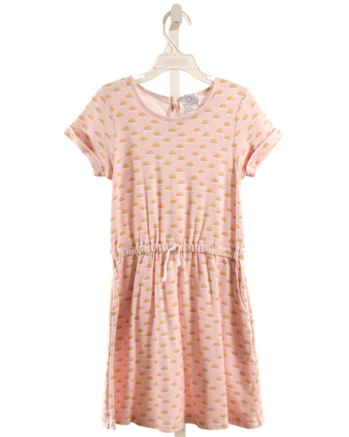 THE PROPER PEONY  PINK  PRINT  KNIT DRESS