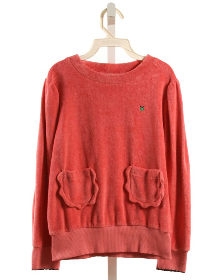 EMILE & IDA  RED TERRY CLOTH   SWEATER