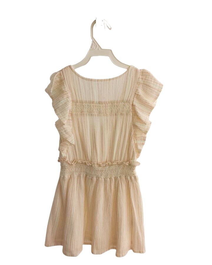 LOUIS LOUISE  CREAM  STRIPED  KNIT DRESS