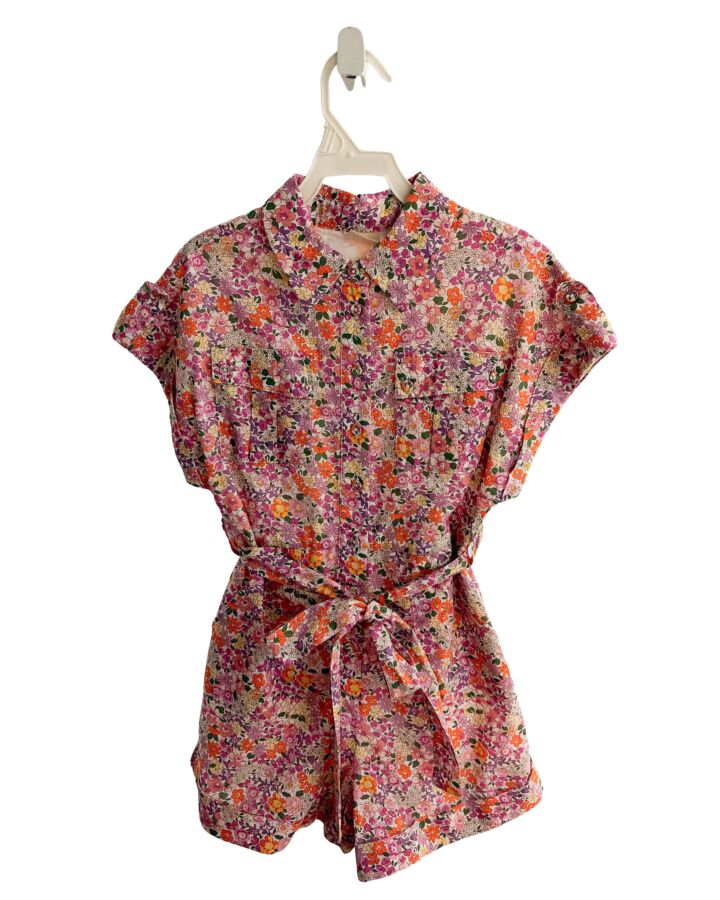 MARLO  PINK  FLORAL  ROMPER