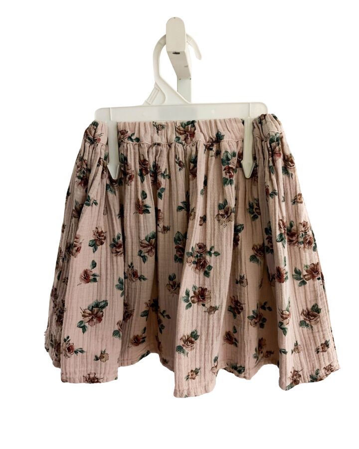 TOCOTO  PINK  FLORAL  SKIRT