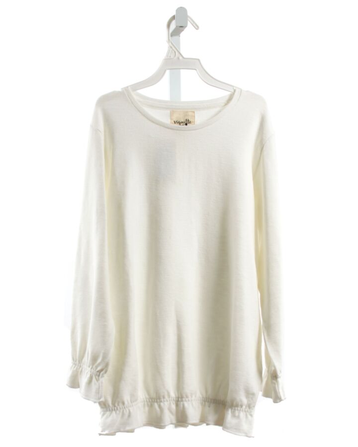 VIGNETTE  IVORY    KNIT LS SHIRT