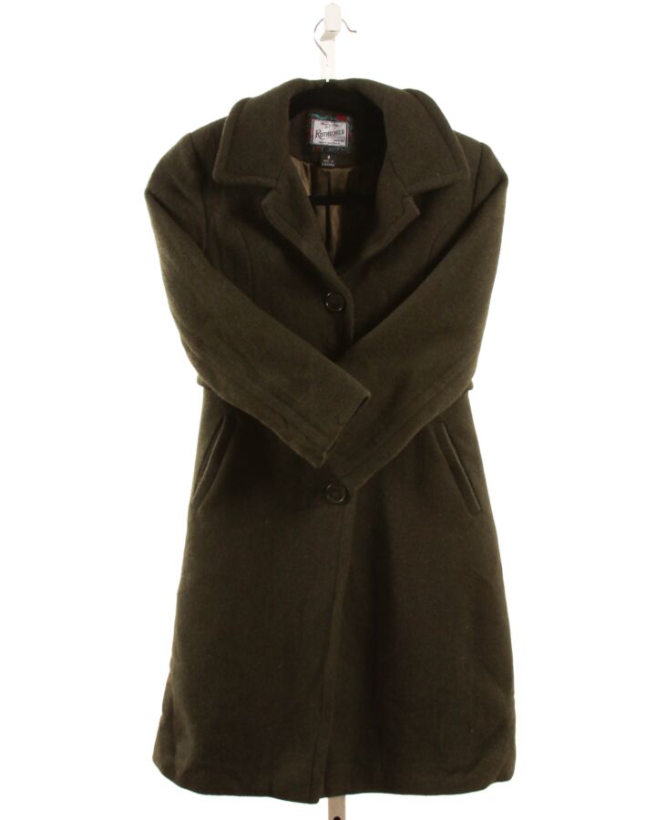 ROTHSCHILD  FOREST GREEN WOOL   DRESSY OUTERWEAR