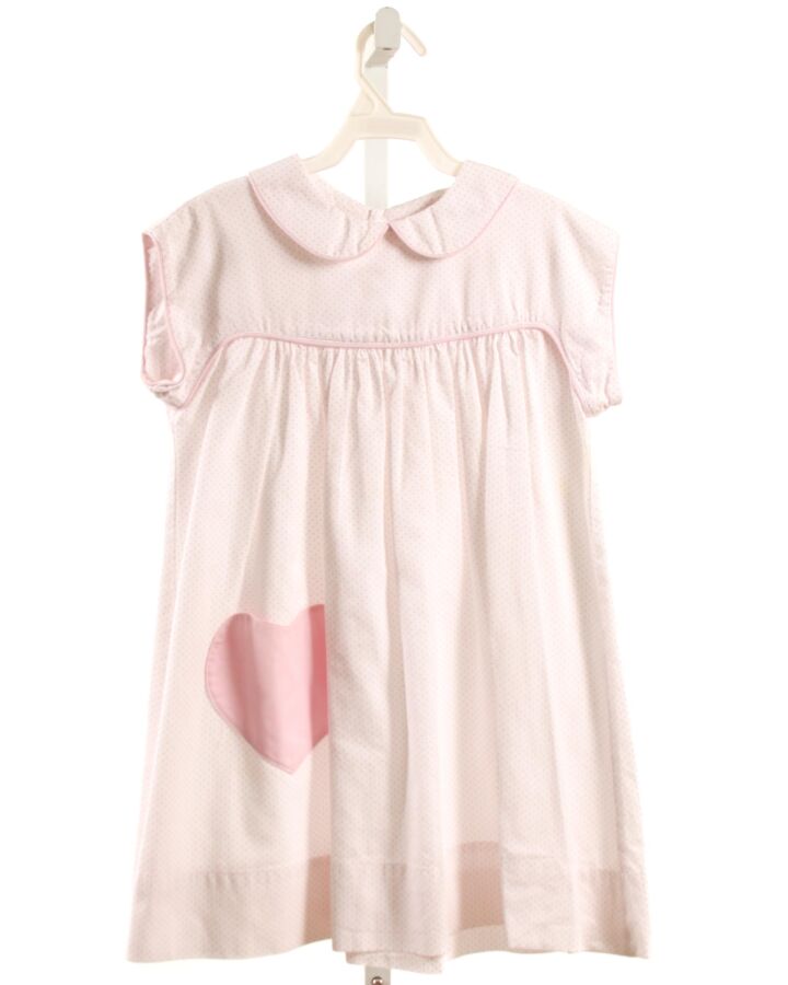 MARY & GRACE  PINK  POLKA DOT APPLIQUED DRESS