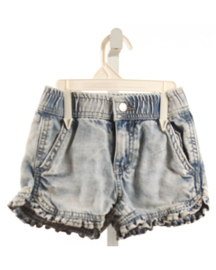 HIPPIE GIRL  DENIM    SHORTS WITH RUFFLE