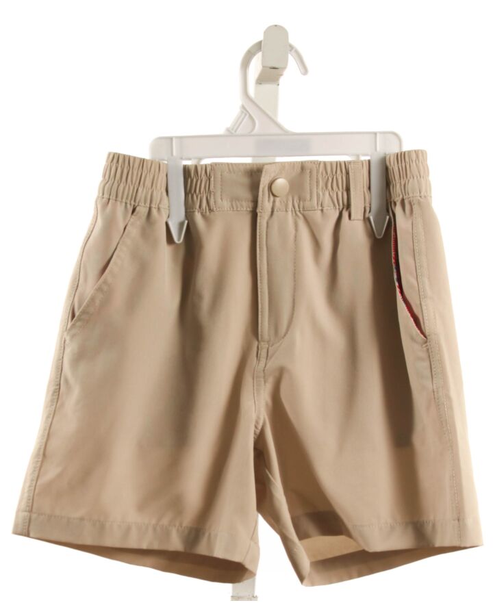 BURLEBO  KHAKI    SHORTS