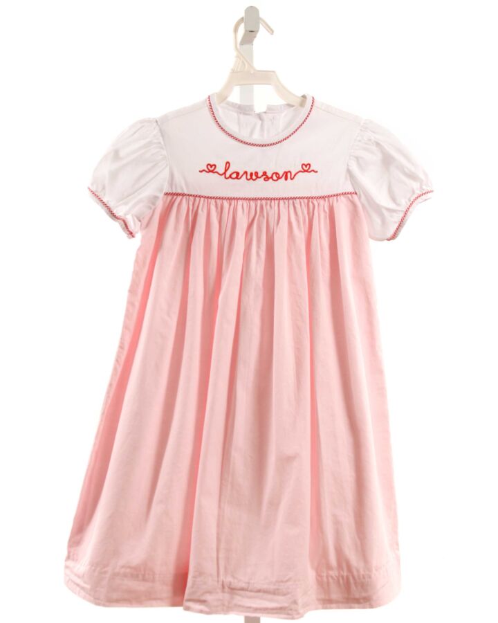 MARY & GRACE  PINK   EMBROIDERED DRESS