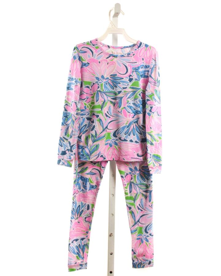 LILLY PULITZER  PINK  FLORAL  LOUNGEWEAR