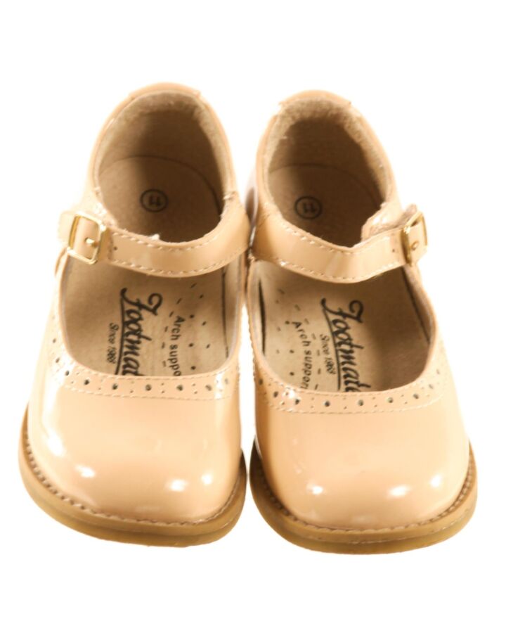 FOOTMATES IVORY MARY JANES  *EUC SIZE TODDLER 11
