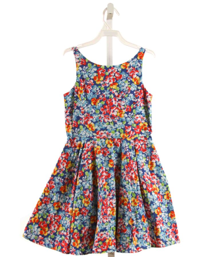 POLO BY RALPH LAUREN  MULTI-COLOR  FLORAL  DRESS