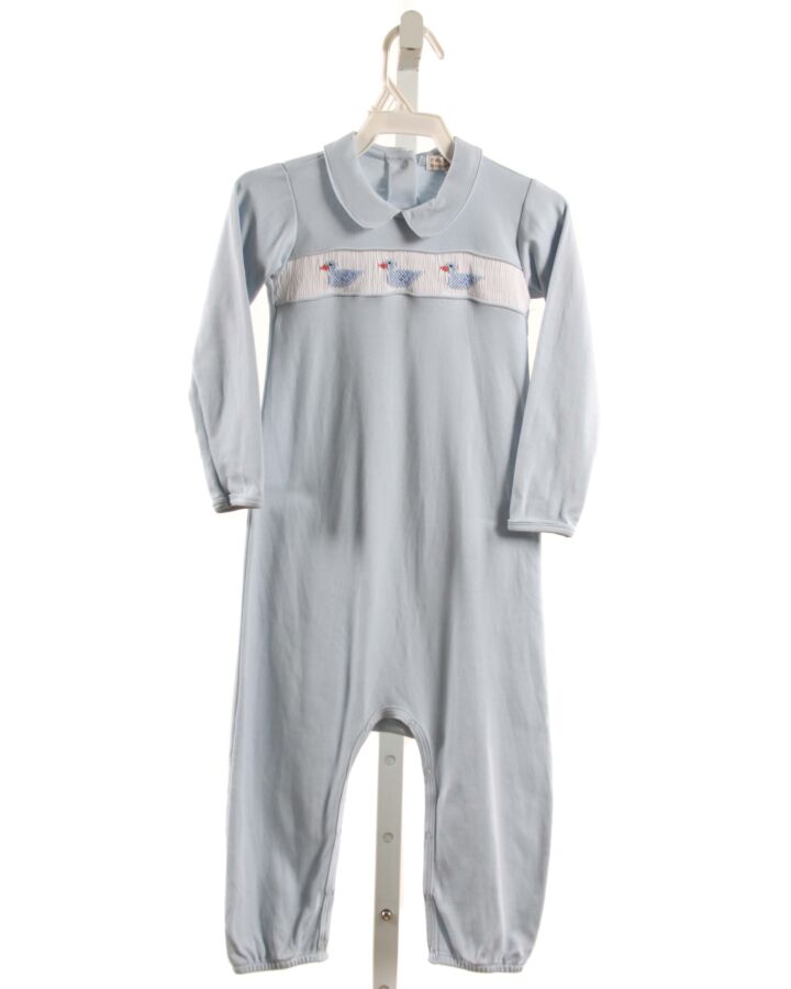 THE BEAUFORT BONNET COMPANY  BLUE   SMOCKED LONGALL