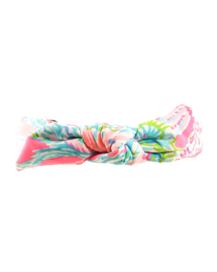 LILLY PULITZER  PINK  FLORAL  HEADBAND