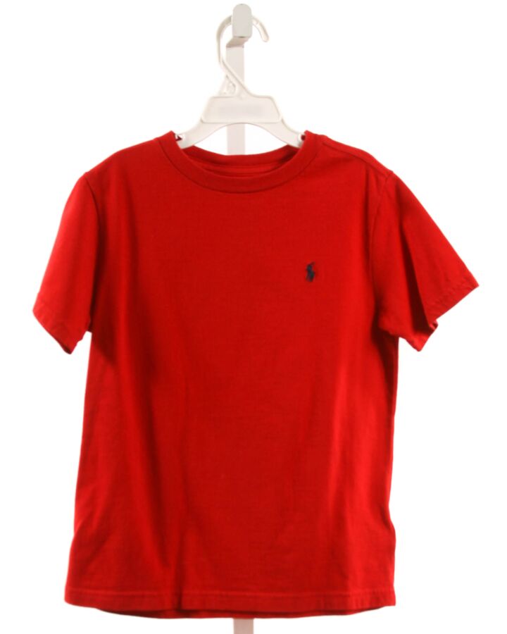 POLO BY RALPH LAUREN  RED    KNIT SS SHIRT