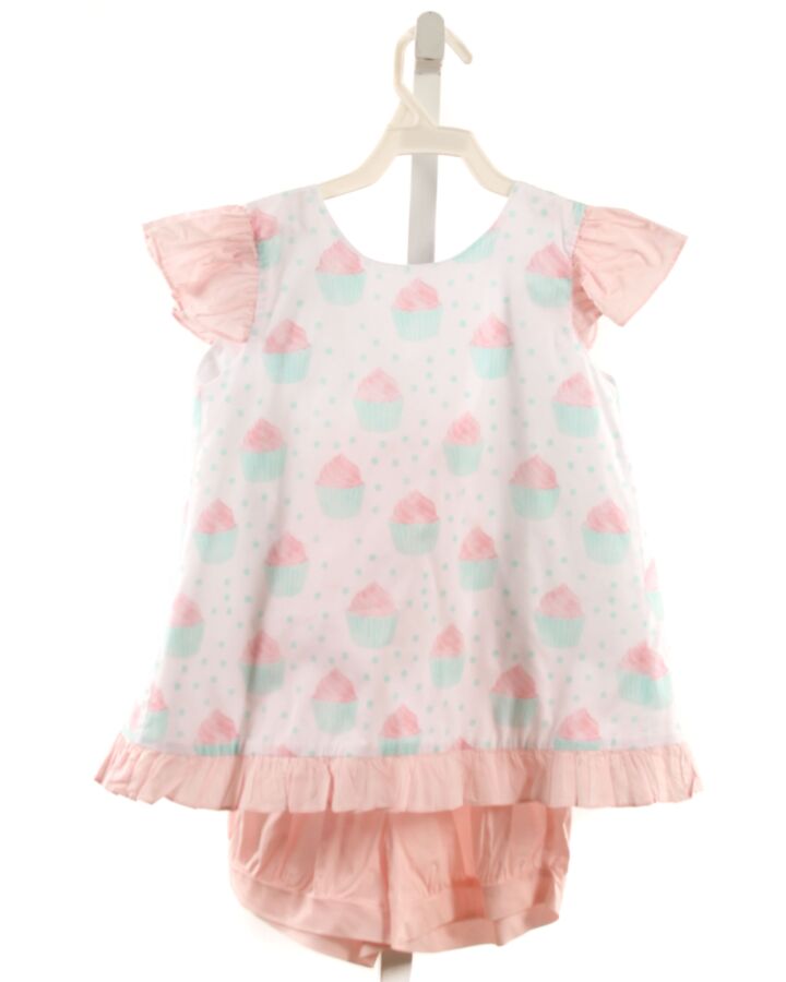 JAMES & LOTTIE  LT PINK  PRINT  2-PIECE OUTFIT