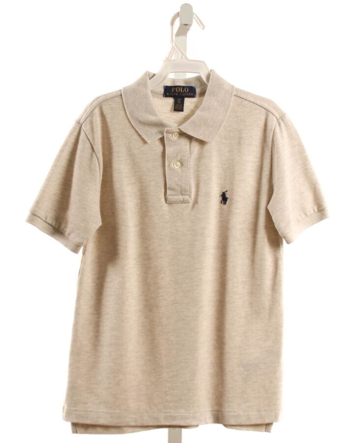 POLO BY RALPH LAUREN  IVORY    KNIT SS SHIRT