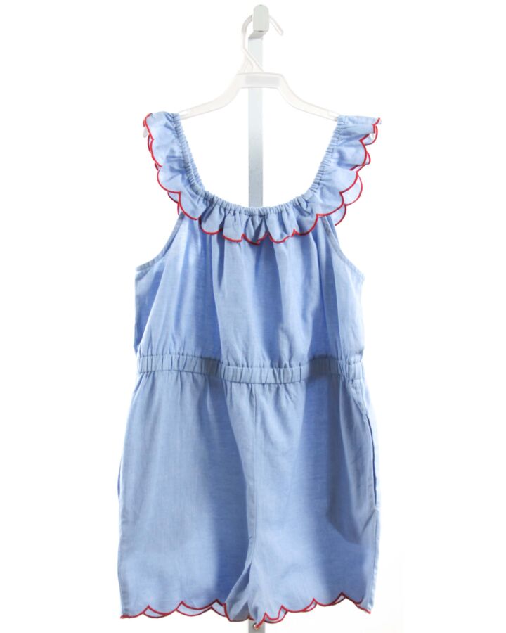BISBY BY LITTLE ENGLISH  CHAMBRAY    ROMPER