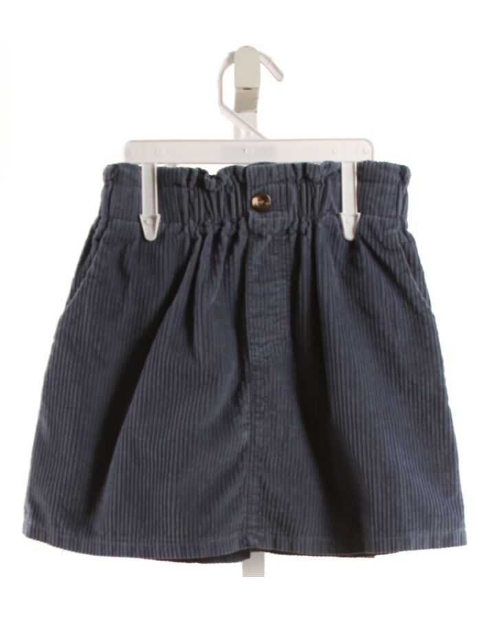 BELLA BLISS  BLUE CORDUROY   SKIRT
