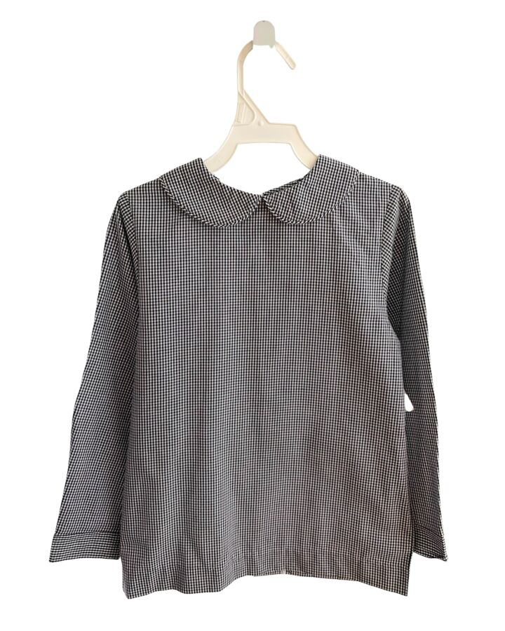 BAILEY BOYS  BLUE  GINGHAM  SHIRT-LS