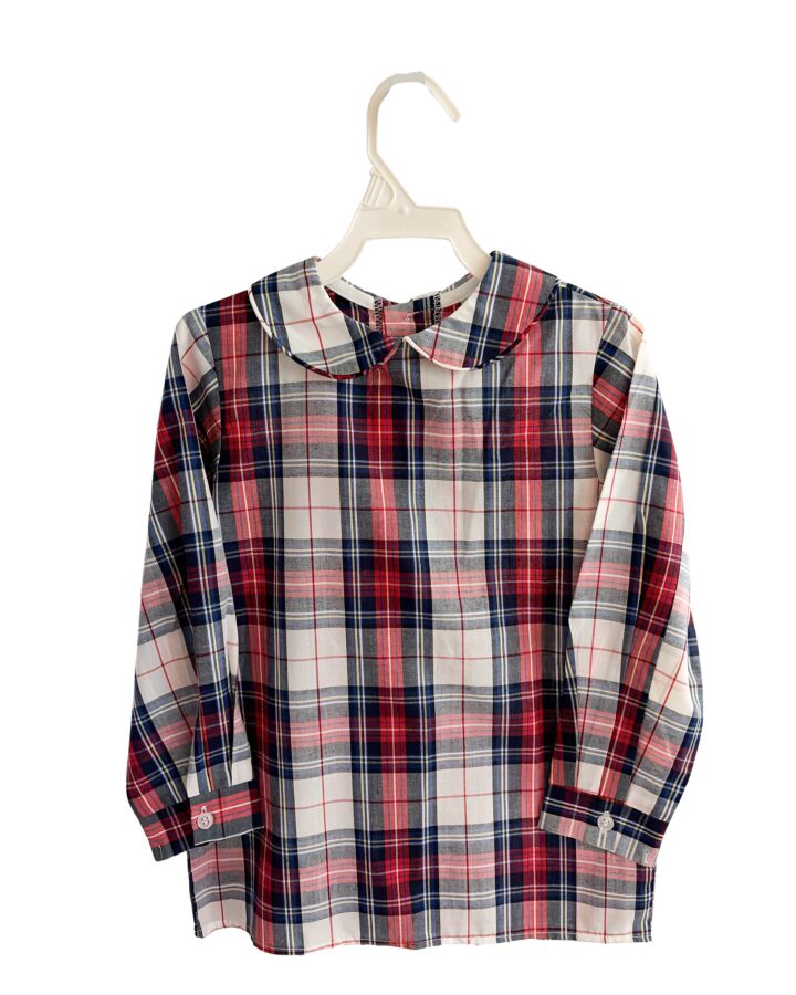 BAILEY BOYS  RED  PLAID  SHIRT-LS