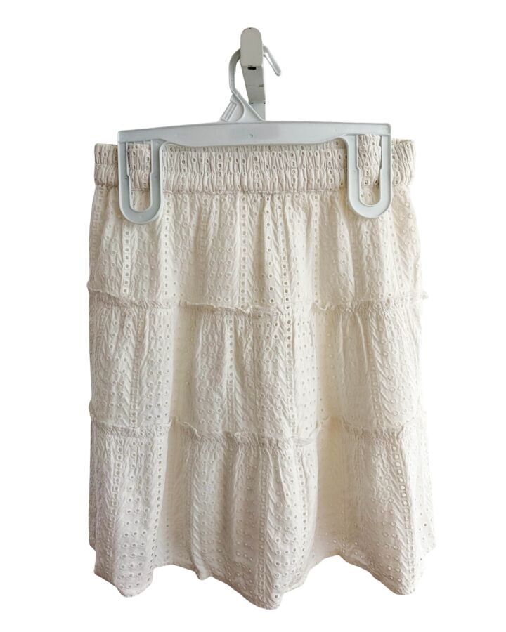 CREWCUTS  WHITE EYELET   SKIRT