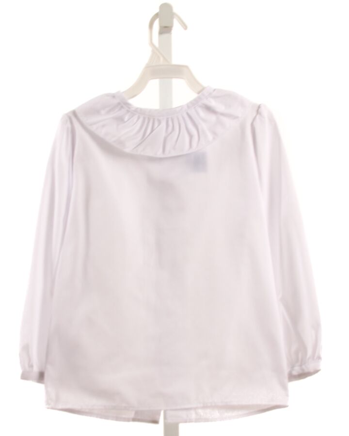 BAILEY BOYS  WHITE    SHIRT-LS WITH RUFFLE