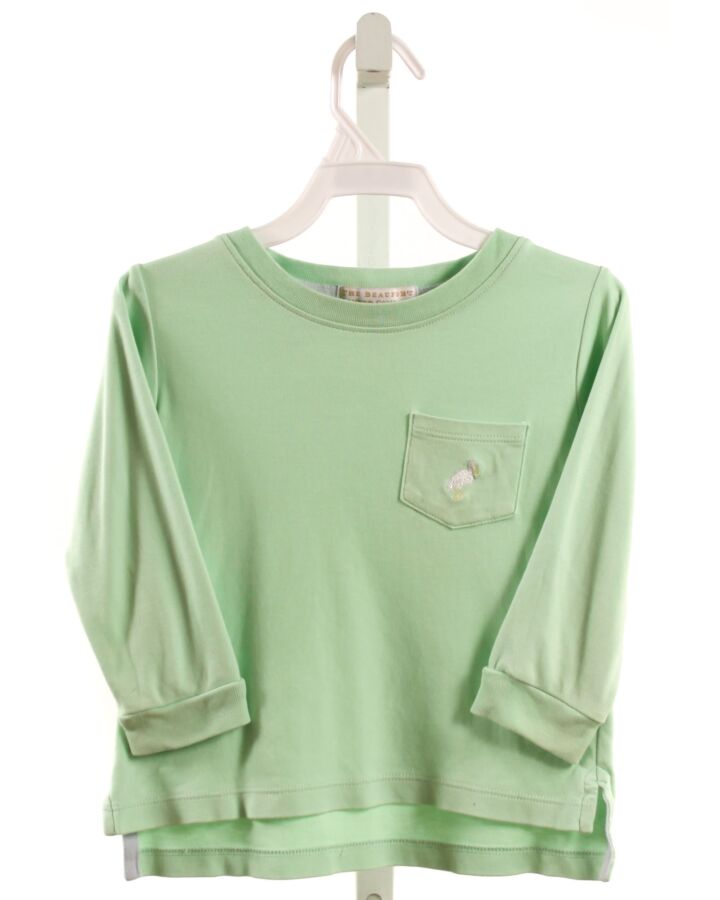 THE BEAUFORT BONNET COMPANY  MINT    KNIT LS SHIRT