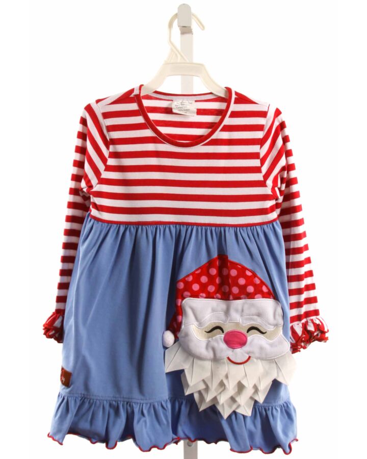MILLIE JAY  MULTI-COLOR   APPLIQUED KNIT DRESS