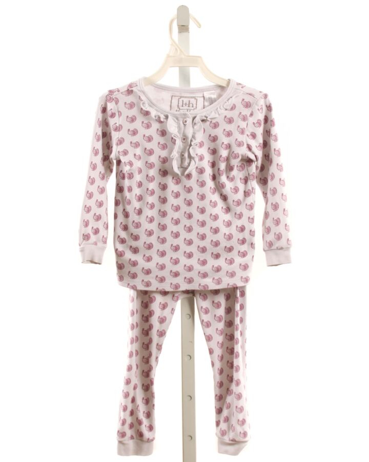 LILA + HAYES  PURPLE    LOUNGEWEAR WITH RUFFLE