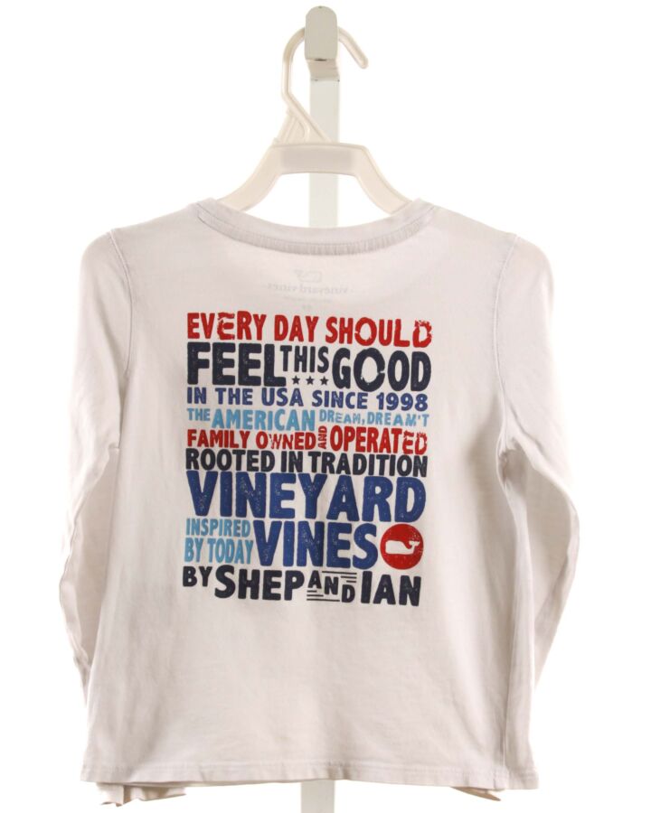 VINEYARD VINES  WHITE    KNIT LS SHIRT