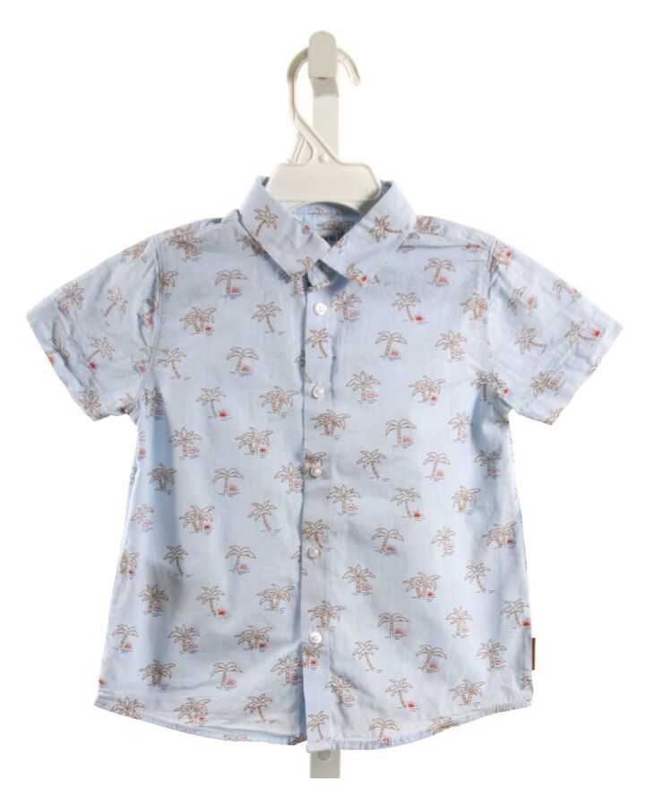 MAYORAL  BLUE   PRINTED DESIGN DRESS SHIRT