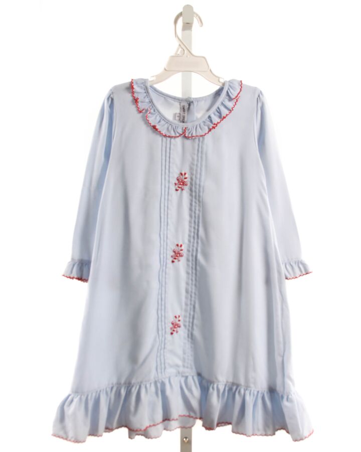 SWEET DREAMS  LT BLUE    LOUNGEWEAR WITH PICOT STITCHING