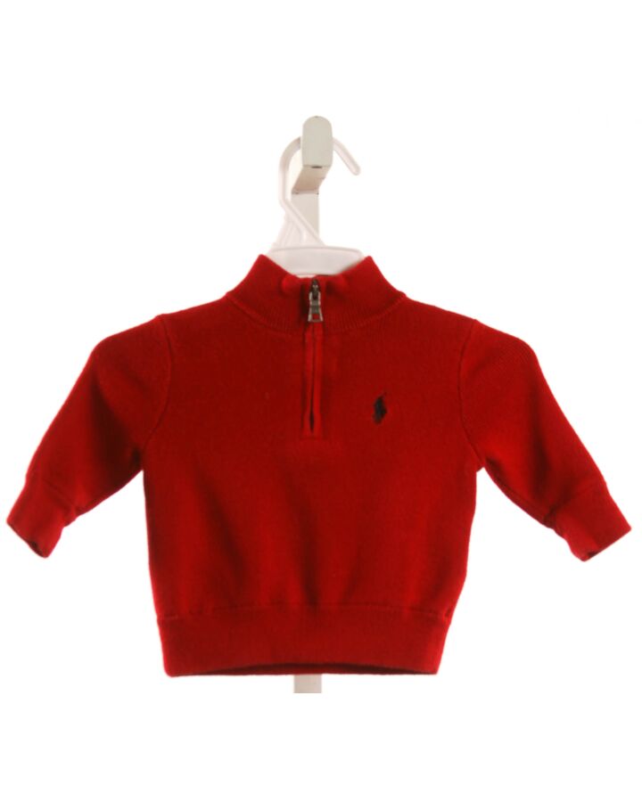 RALPH LAUREN  RED    PULLOVER