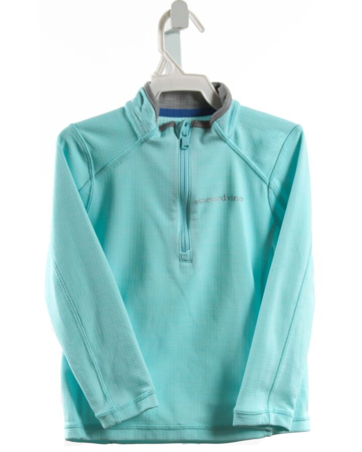 VINEYARD VINES  AQUA    PULLOVER