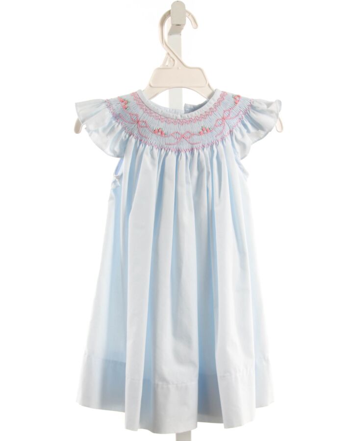 BAILEY BOYS  LT BLUE   SMOCKED DRESS