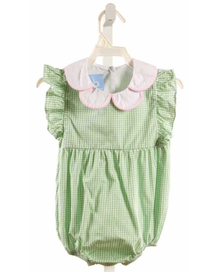 BELLA BLISS  GREEN  GINGHAM  BUBBLE