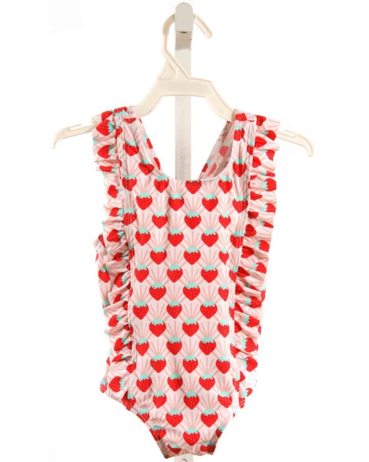 STARTING OUT  PINK   PRINTED DESIGN 1-PIECE SWIMSUIT