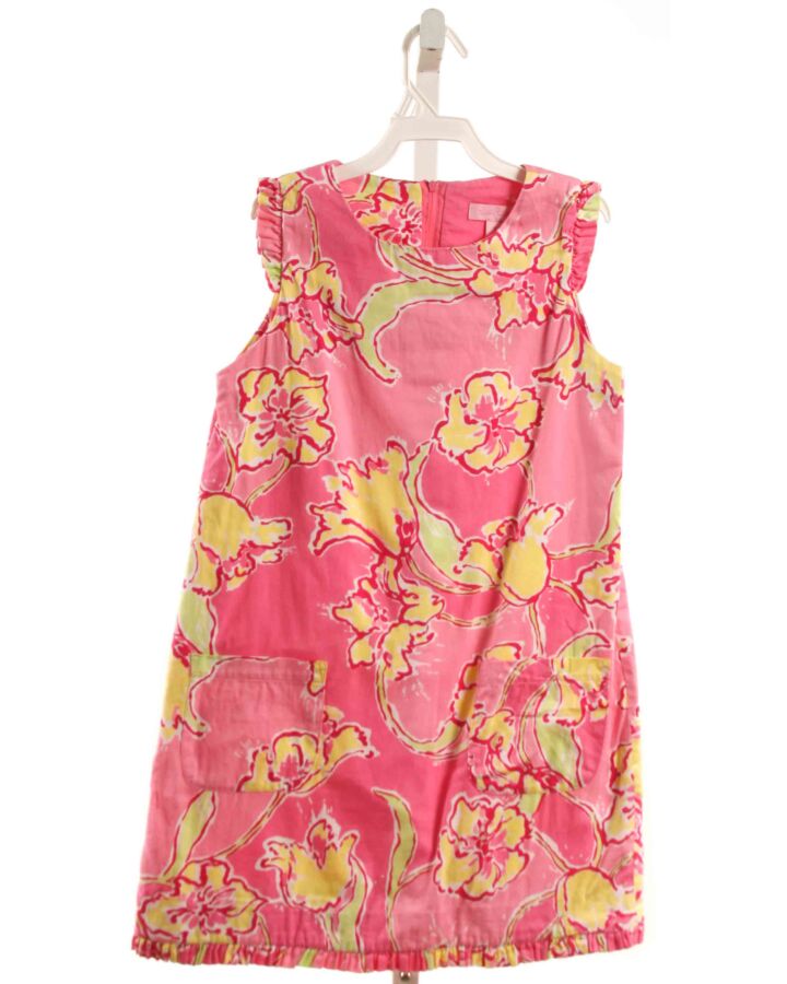 LILLY PULITZER  PINK  FLORAL  DRESS