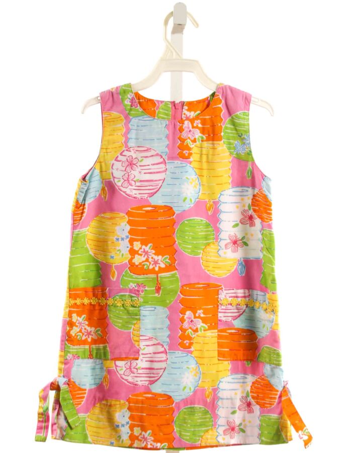 LILLY PULITZER  PINK   PRINTED DESIGN DRESS