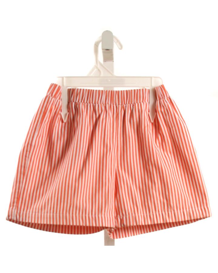 THE BEAUFORT BONNET COMPANY  ORANGE  STRIPED  SHORTS