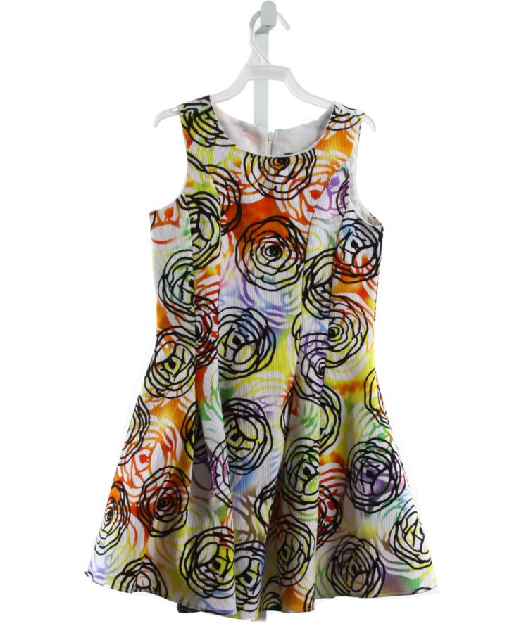 DORISSA  MULTI-COLOR PIQUE   PARTY DRESS