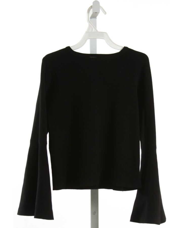 MILLY  BLACK    KNIT LS SHIRT