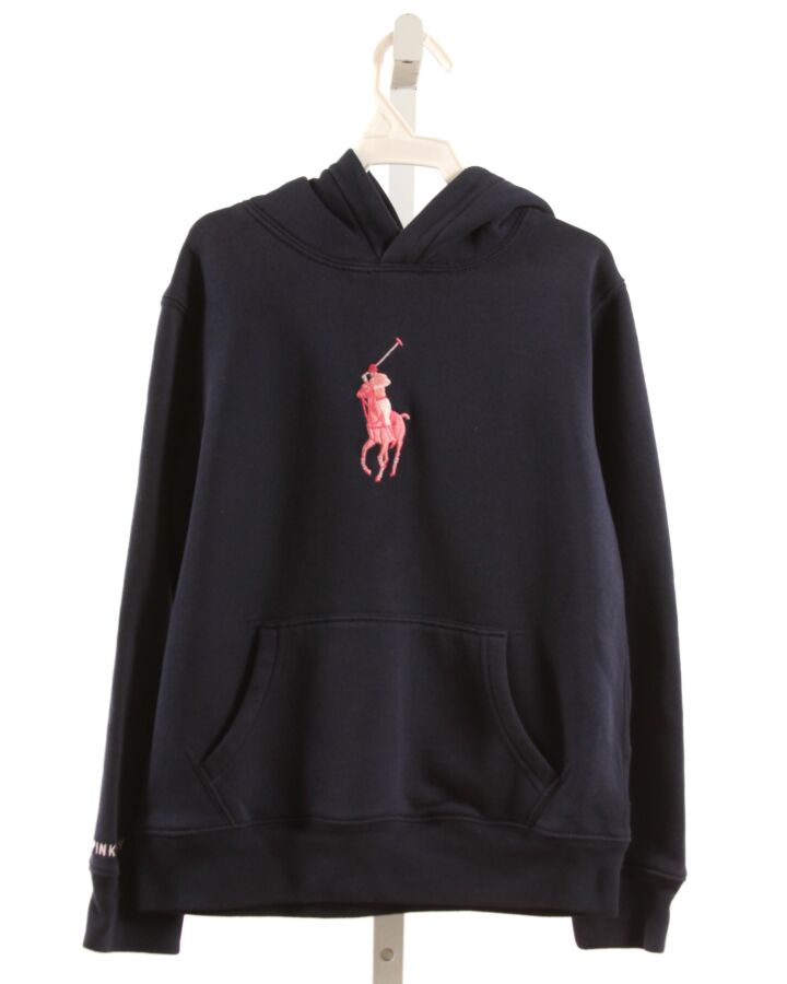 PINK PONY  NAVY   APPLIQUED PULLOVER