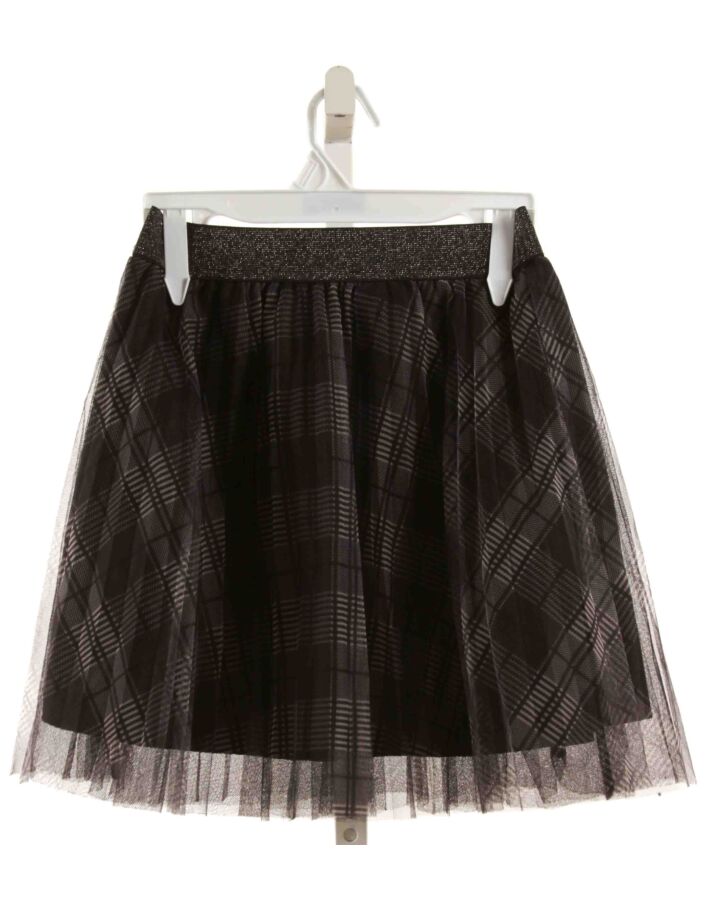MOLLY BRACKEN  BLACK TULLE   SKIRT