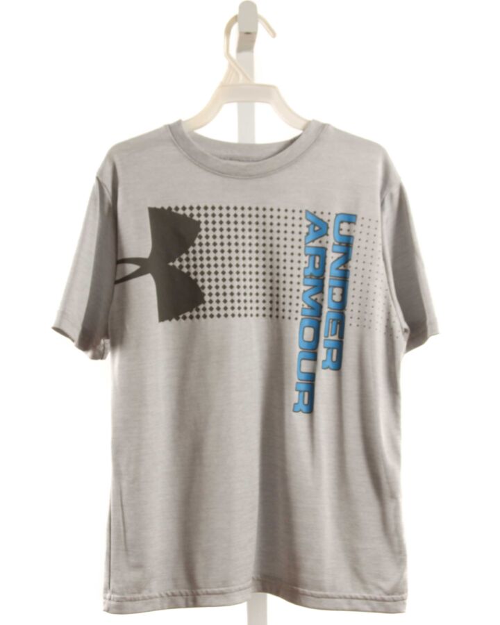 UNDER ARMOUR  GRAY  PRINT  T-SHIRT