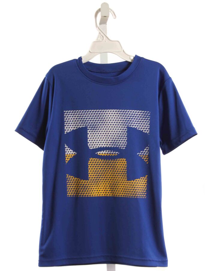 UNDER ARMOUR  BLUE  PRINT  T-SHIRT