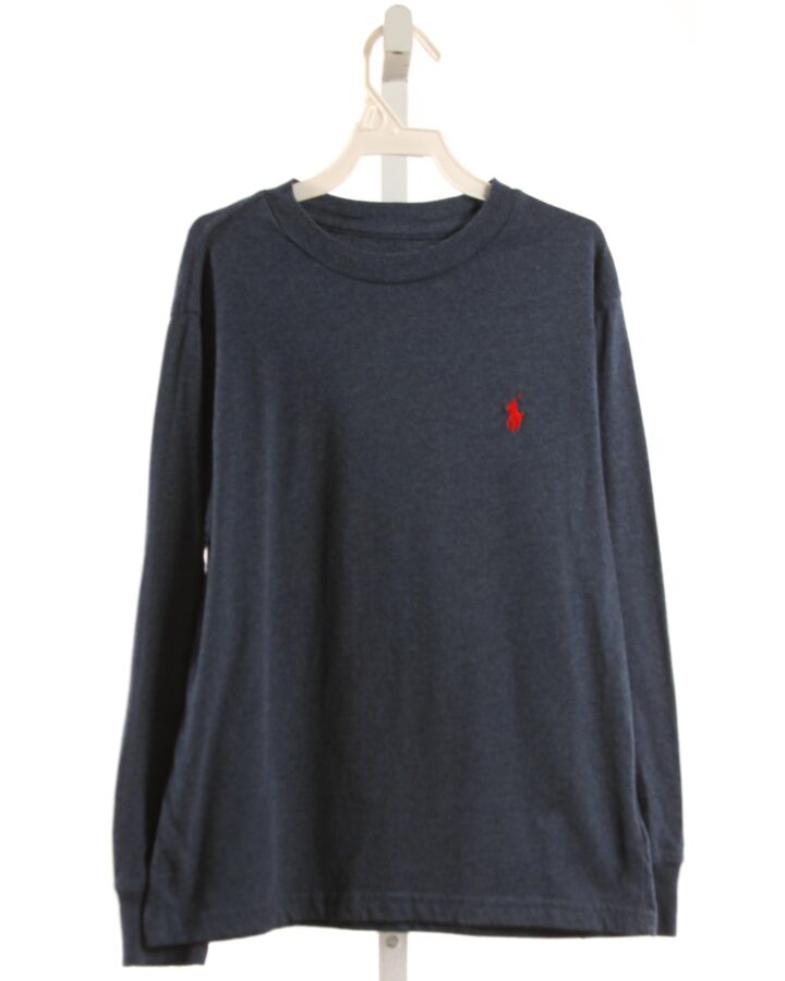POLO BY RALPH LAUREN  BLUE    KNIT LS SHIRT