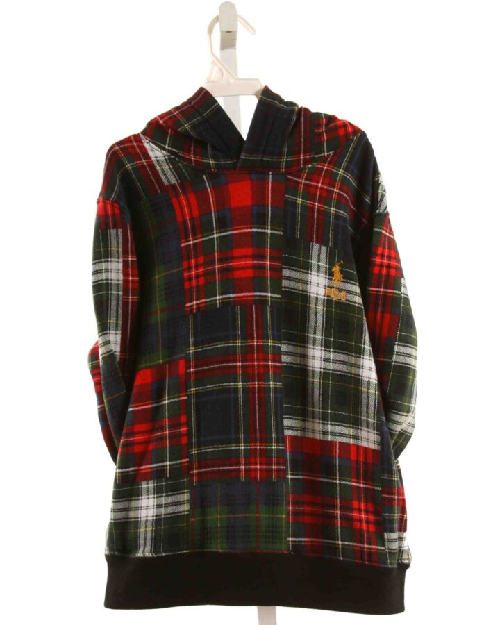 POLO BY RALPH LAUREN  MULTI-COLOR  PLAID  PULLOVER