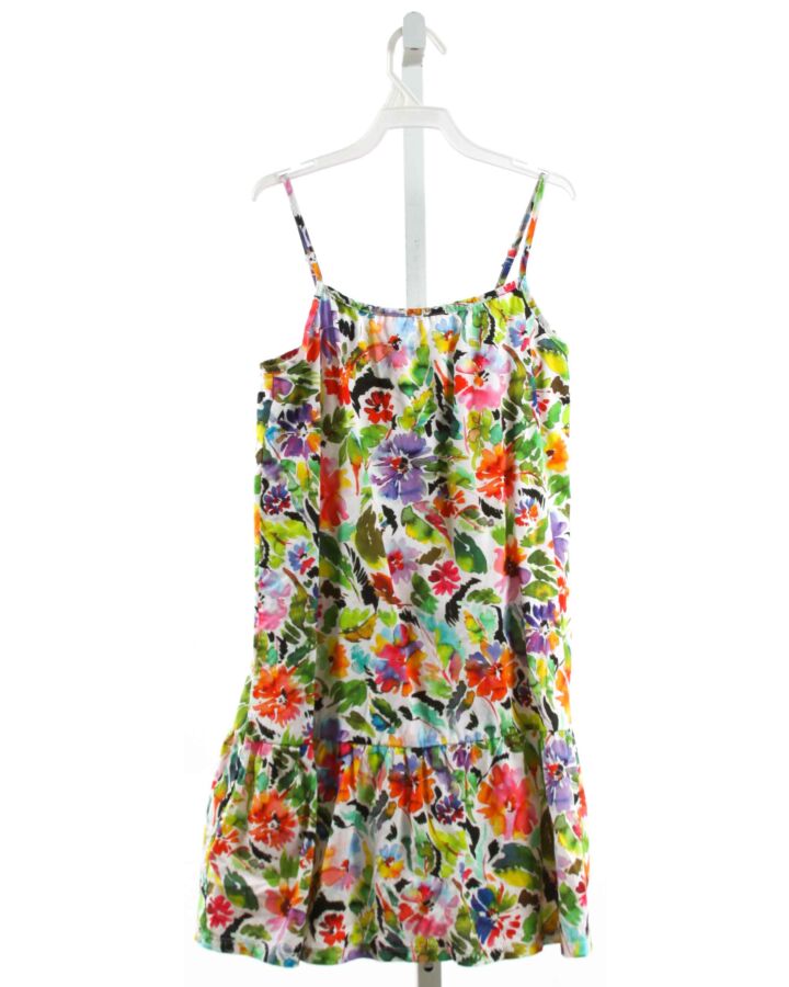 APPAMAN  GREEN  FLORAL  DRESS